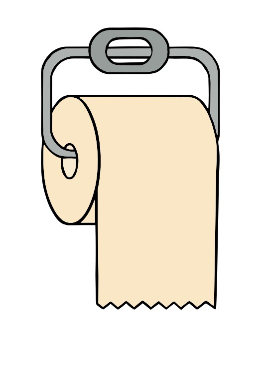 Toilet Paper Roll WIth Holder 두들리(Doodly)