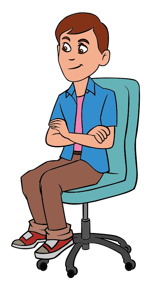 Tom Sitting Crossed arms 두들리(Doodly)